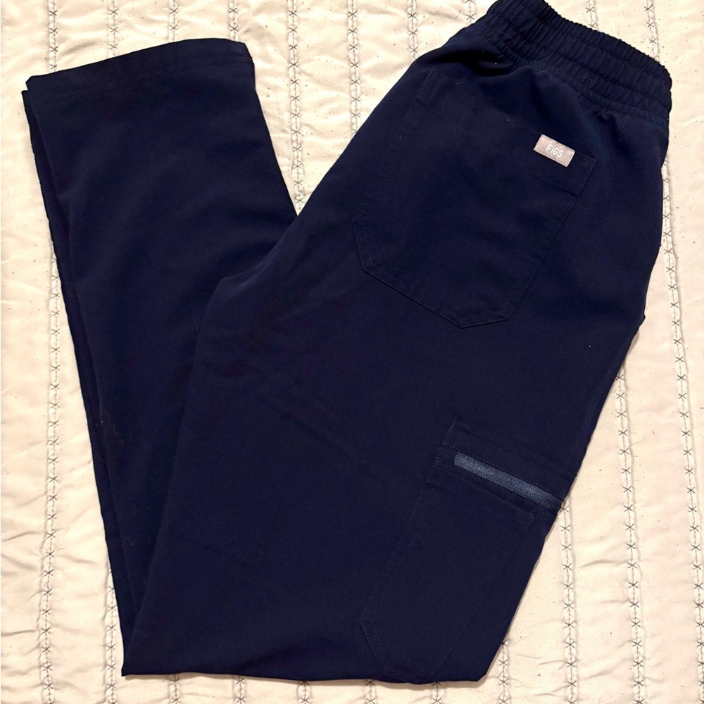 Figs Women's Navy Straight Leg Pants